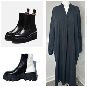 Uniqlo Black Midi Dress